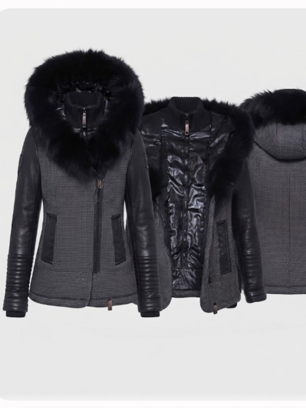 RUDSAK women's mixed-media down parka
